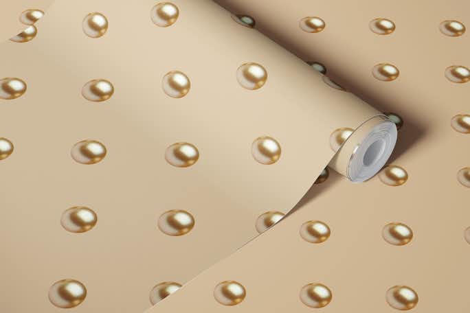 Pearl Polka Dots 4wallpaper roll