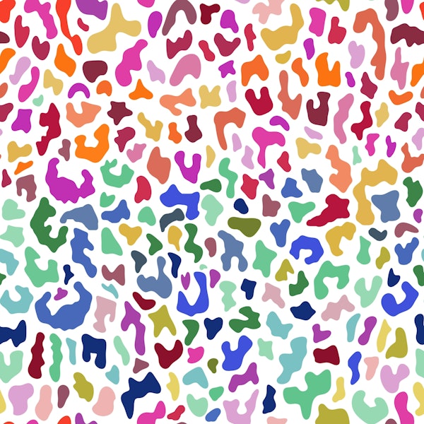 Rainbow Animal Print 1