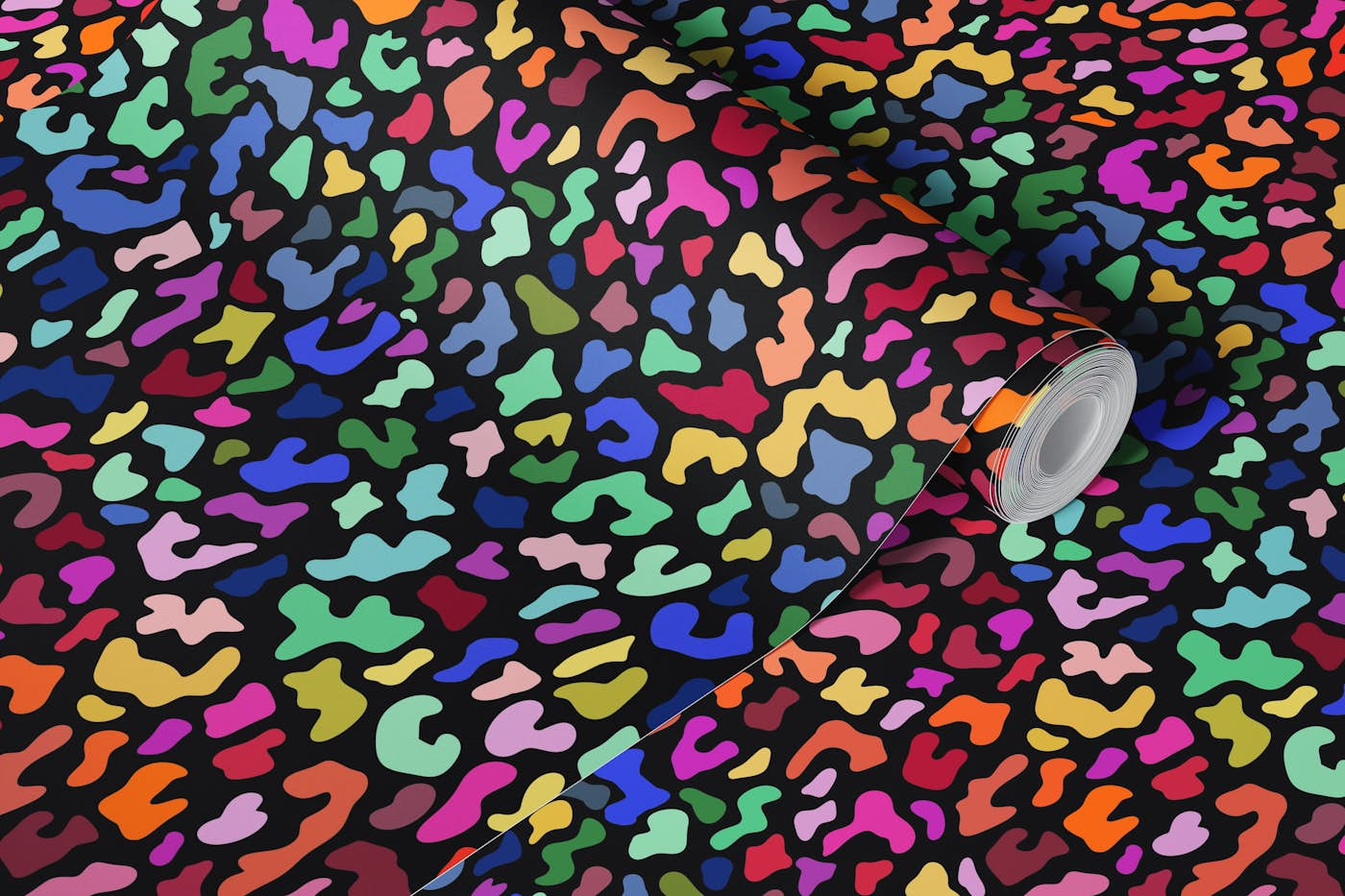 Rainbow Animal Print 2 wallpaper roll