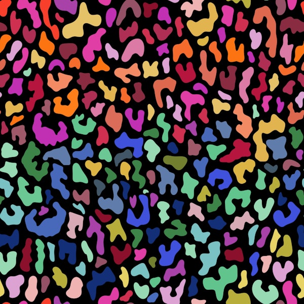 Rainbow Animal Print 2