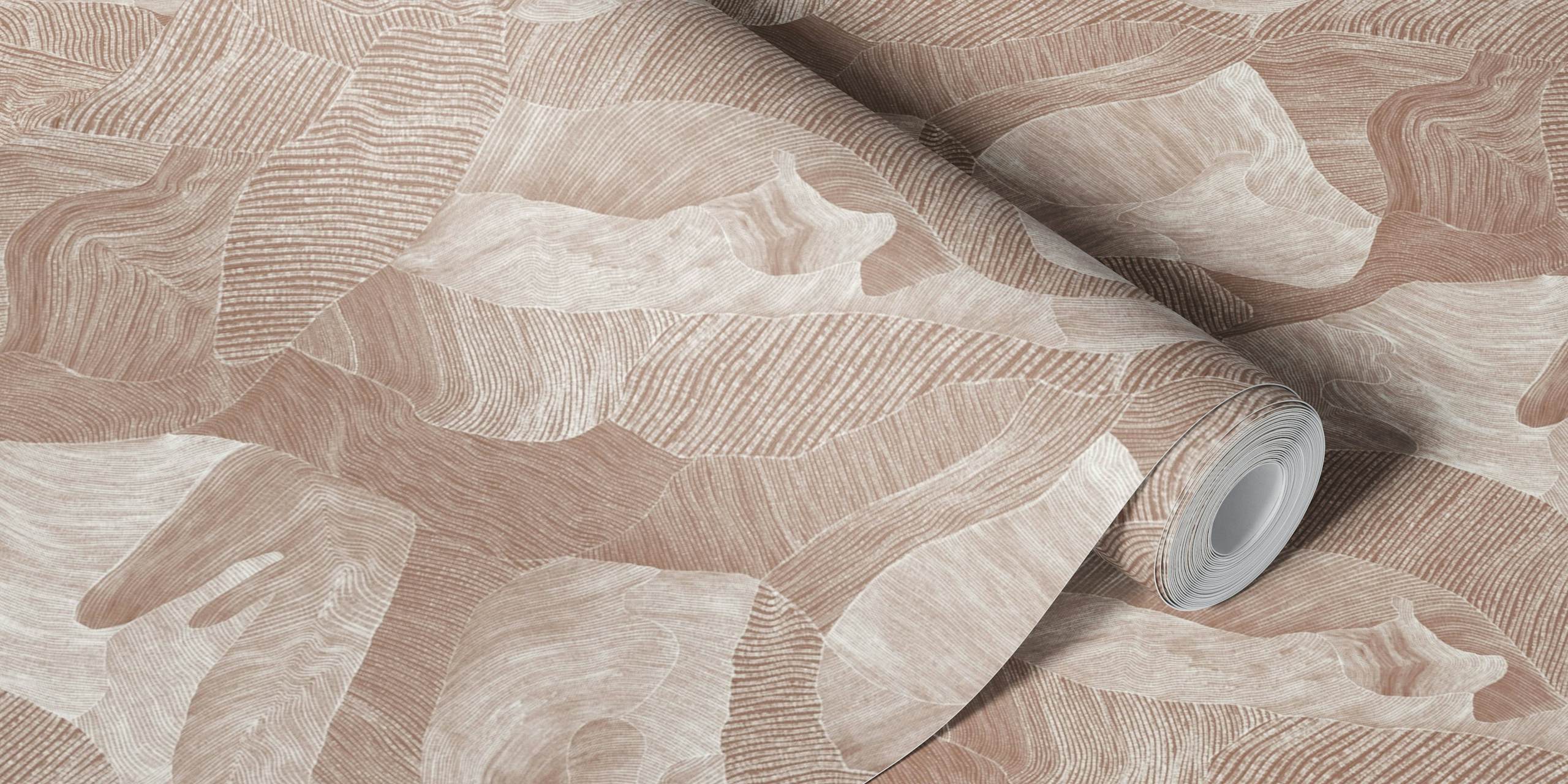 Paves tapet visad i ett rum