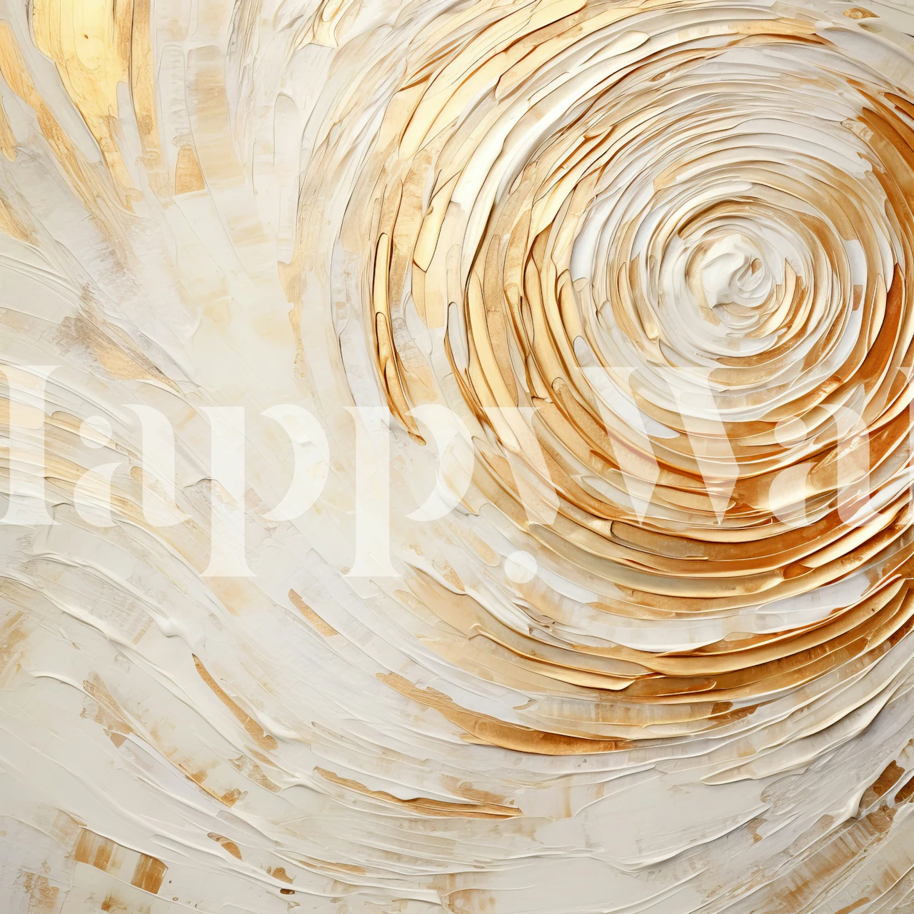 Bold Abstract Art Papier Peint Dans Une Chambre