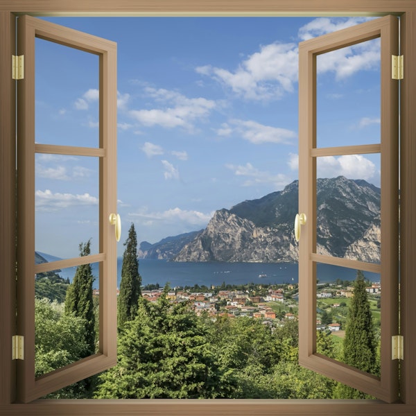 Wonderful view over Lake Garda