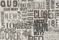 Urban Street Art Typography tapete