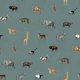 Savanna march in blue
