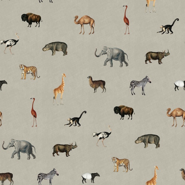 Savanna march in greige