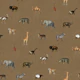 Savanna march in camel beige