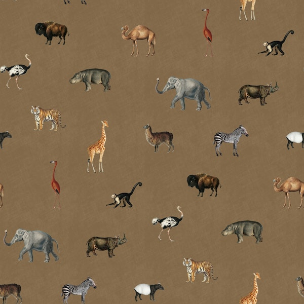 Savanna march in camel beige