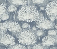 Dandelions Slate Blue papiers peint