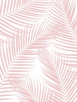 Blush Pink Palm Leaves Dream 2 papiers peint