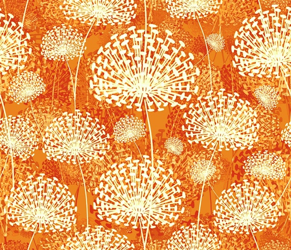 Dandelions Orange