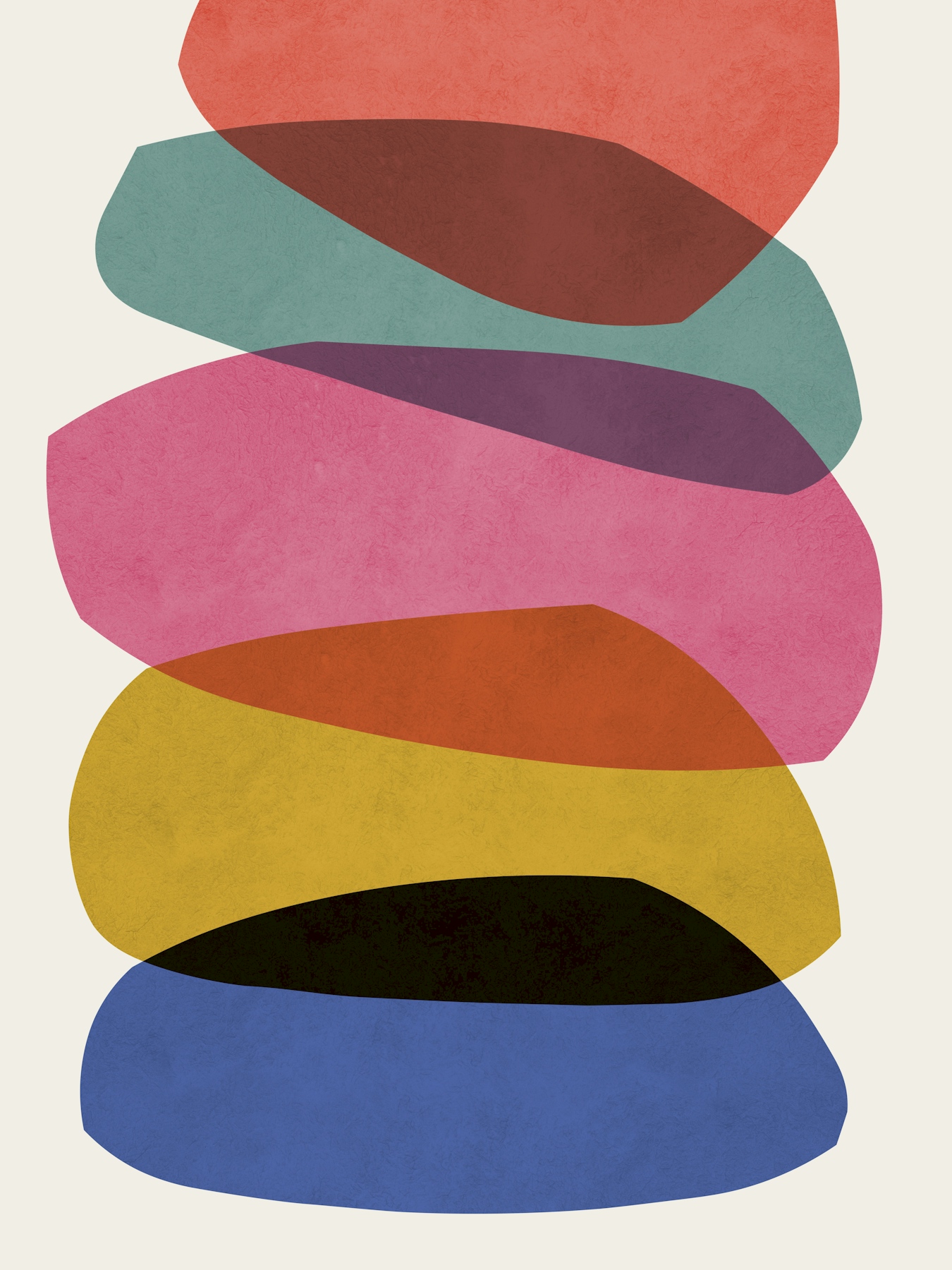 Colorful abstract shapes 11 - Happywall
