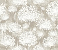 Dandelions Beige papiers peint