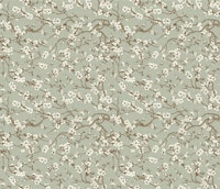 Sakura (pastel green) behang