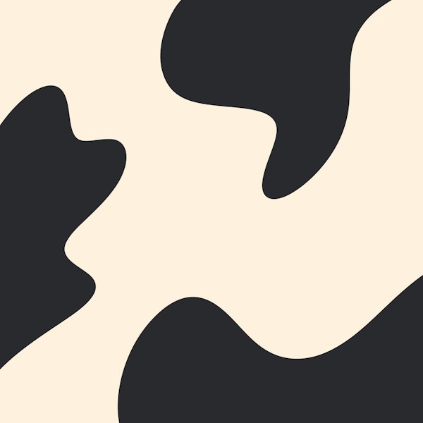 Abstract monochrome shapes 3