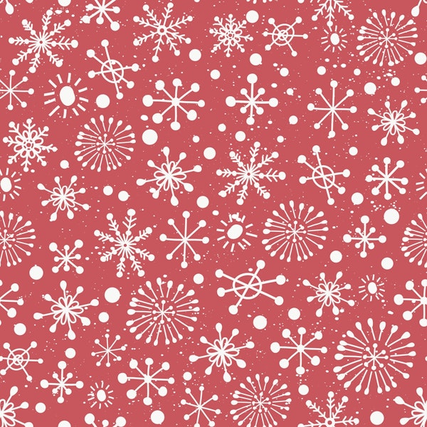 Hand Drawn Snowflakes