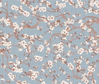 Sakura (blue) pattern tapete
