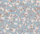 Sakura (blue) pattern
