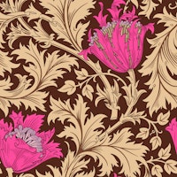 Victorian Anemone pattern 6 wallpaper