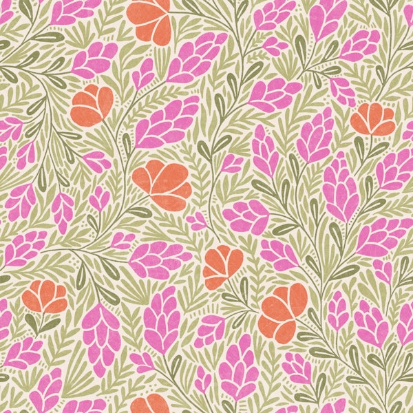 Archie (pink and green)