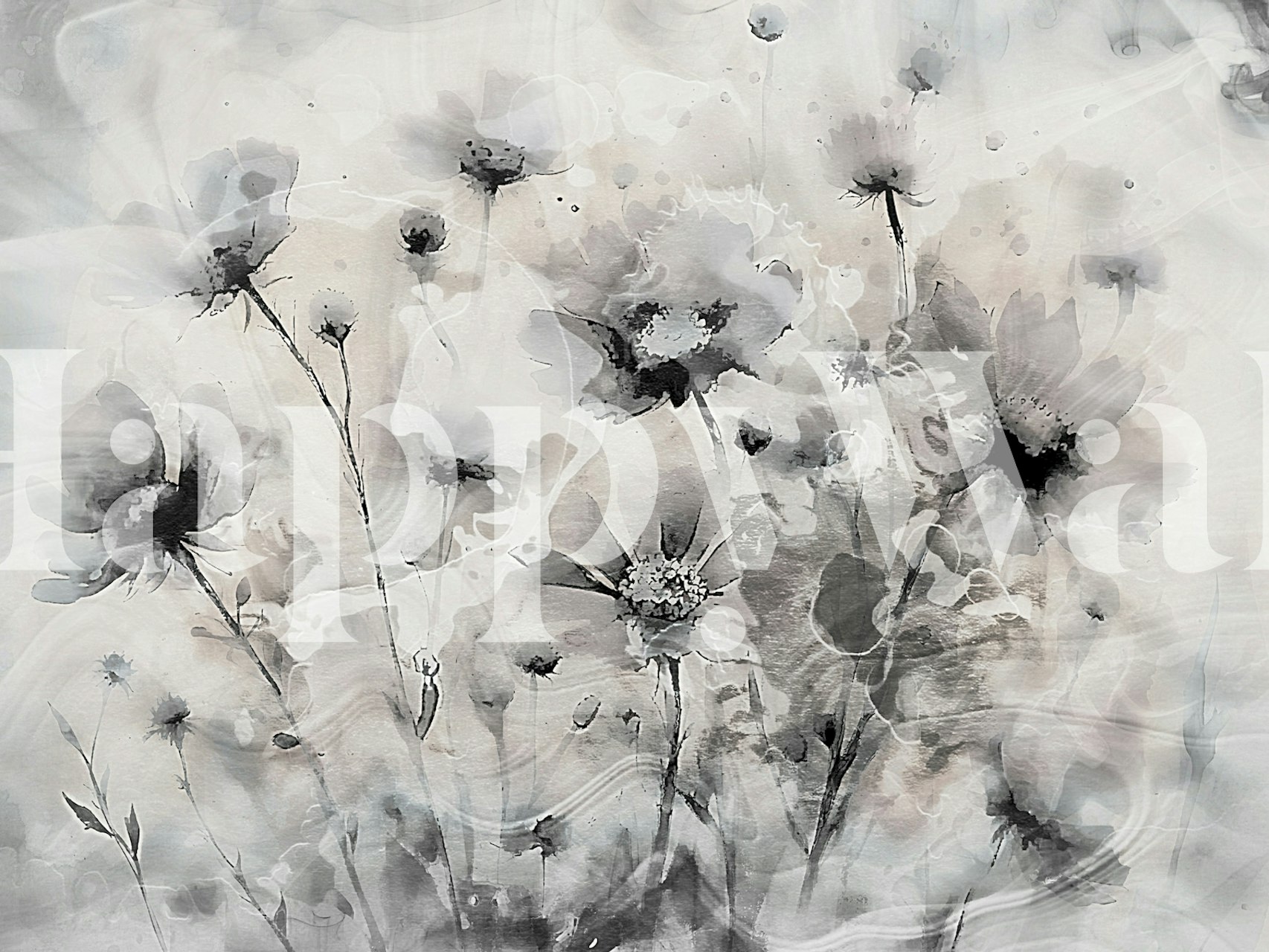 Tapeta Floral Alchemy v nastavení místnosti