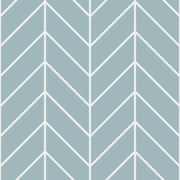 Chevron Pattern - Scandi Blue 2