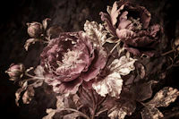 Moody Night Garden tapete