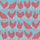 Pink chickens