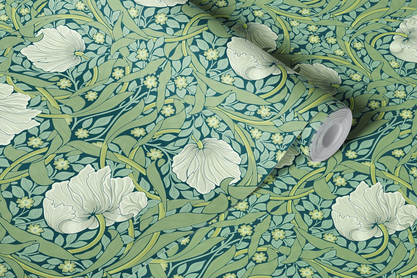 Victorian Pimpernel pattern 1 wallpaper roll