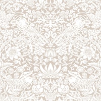 Vintage Strawberry Thief 2 Beige papiers peint