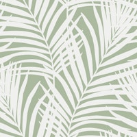 Coastal Palm Leaves - Sage Green 1 ταπετσαρία