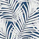 Coastal Palm Leaves - Indigo