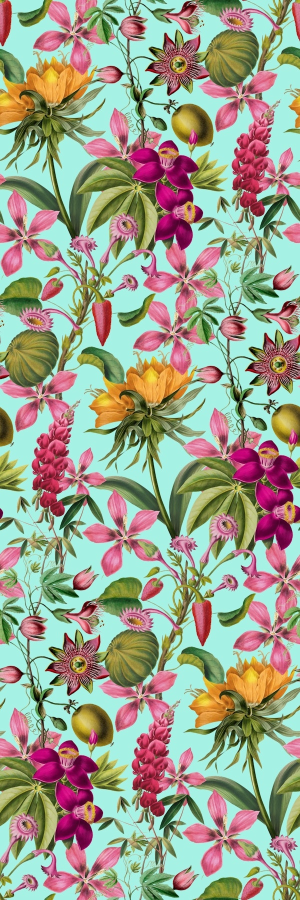 Tropical Bloom Serenade Exotic Florals