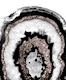 Gray Black White Agate 1b