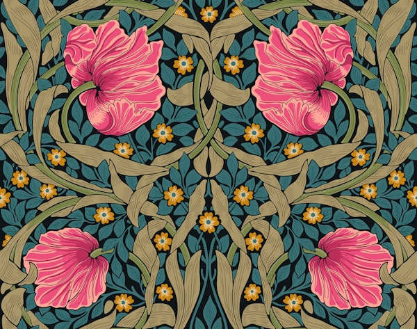 Victorian Pimpernel pattern 2