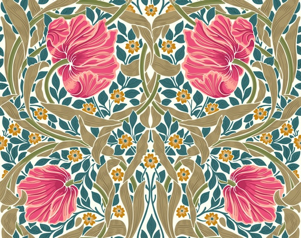 Victorian Pimpernel pattern 3