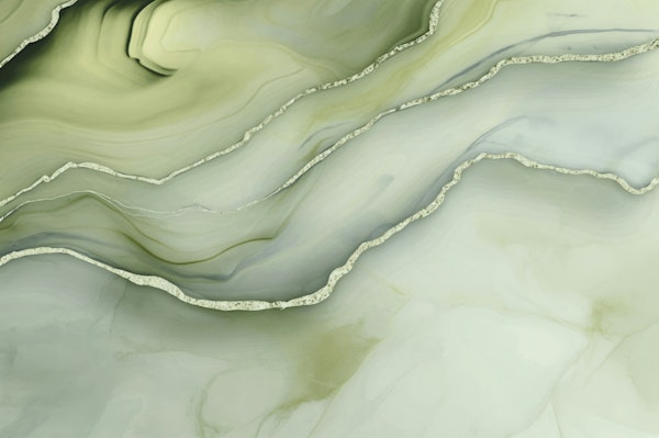 Precious Marble Elegance Sage Green