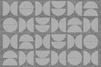 Mid Century Bauhaus Fabric Cutouts papel pintado