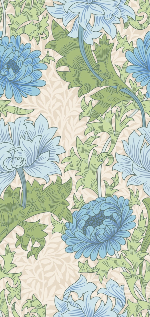 Victorian Chrysanthemum pattern 3