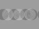 Circle Minimalist Modern Geometry Grey