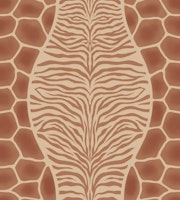 Zebra - giraffe animal print ταπετσαρία