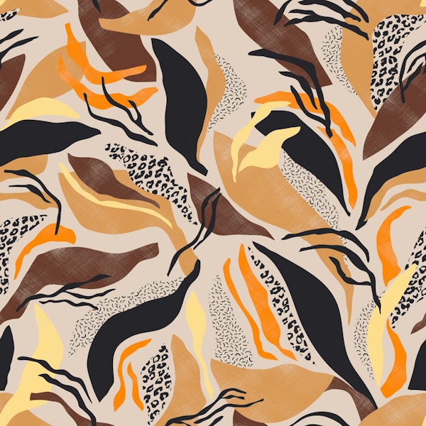 Abstract Safari shapes