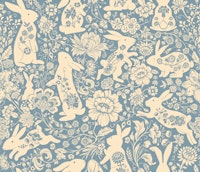 Rabbit Flower Dance ταπετσαρία