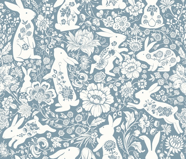 Rabbit Flower Dance (white)