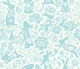 Rabbit Flower Dance (Light blue neg)