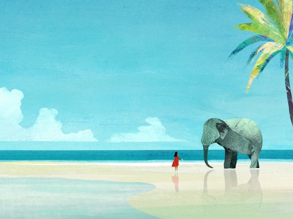 Elephant and the Girl