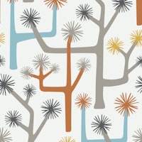 JOSHUA TREE Retro Mod Desert Rust - Small papiers peint