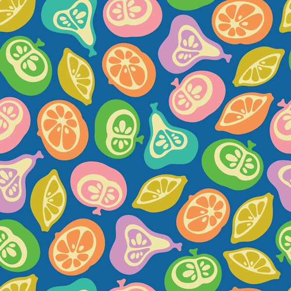 JUICY FRUITS Apple Pear Citrus Lemon Brights