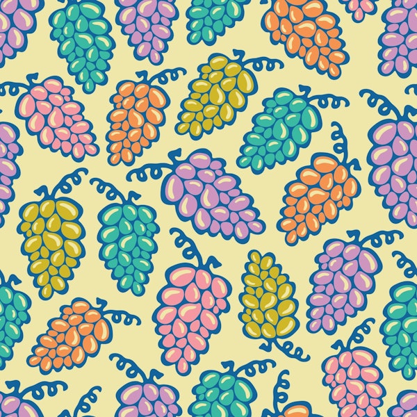 JUICY GRAPES Grape Wine Fruit Brights