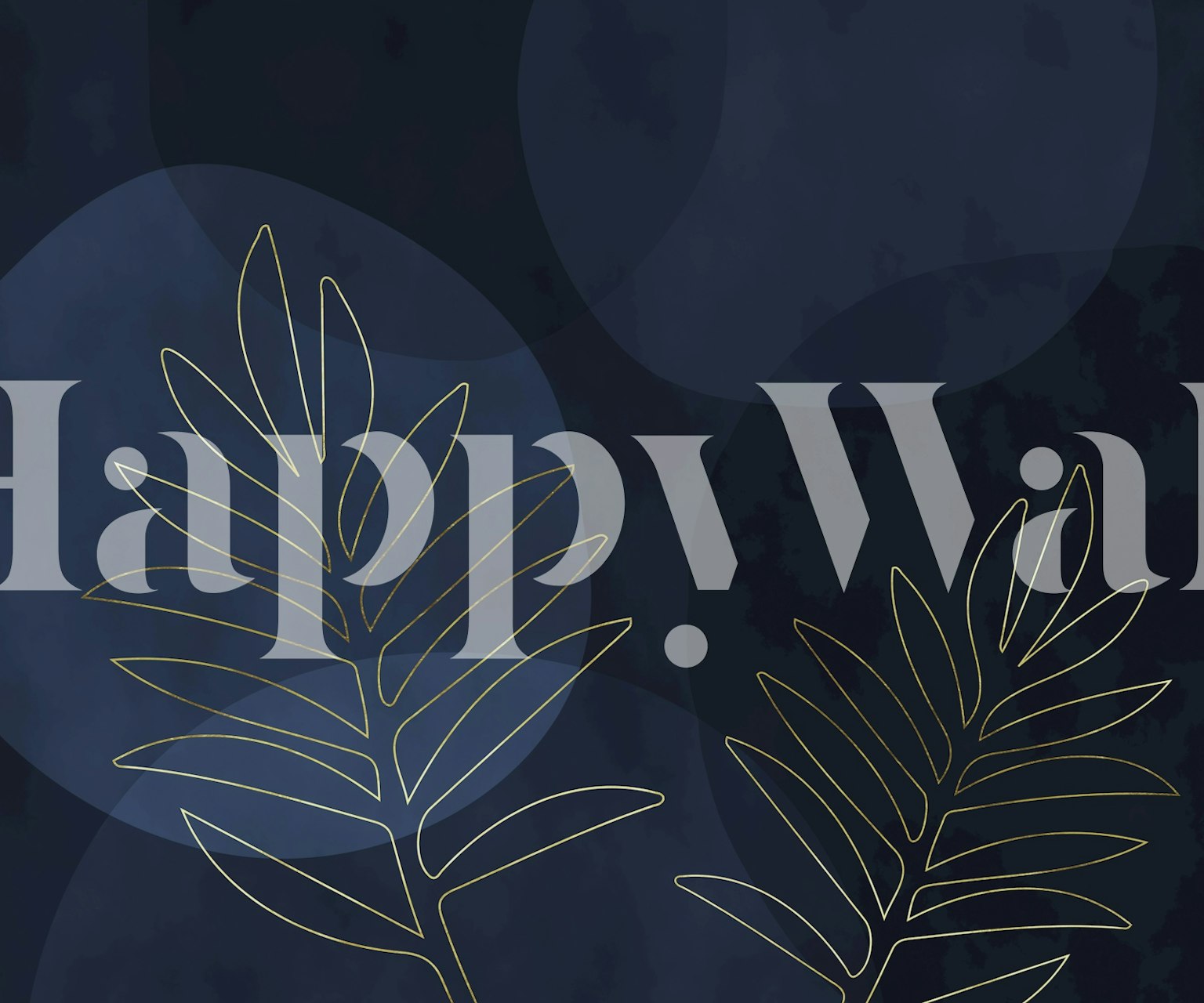 Tropical Foliage Wallpaper w pokoju